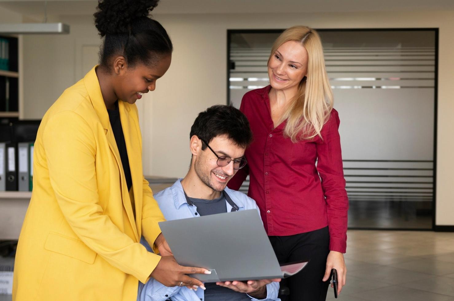 Financial planning materials and documentation organized on a desk